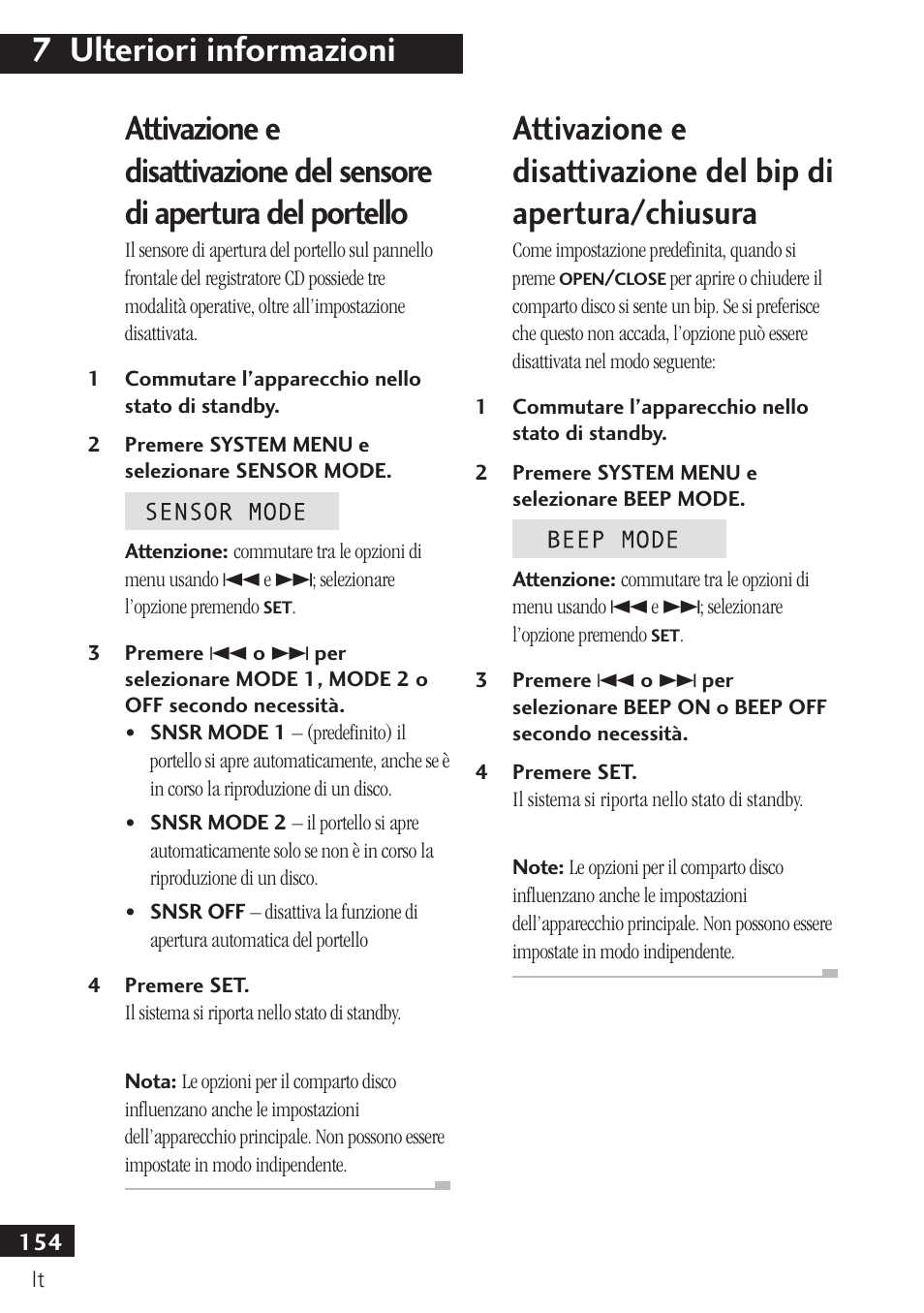 7 ulteriori informazioni | Pioneer PDR-F10 User Manual | Page 154 / 162