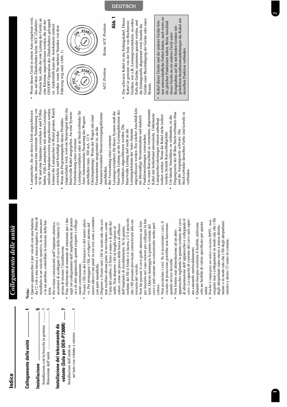 Collegamento delle unità | Pioneer DEH-P7300R User Manual | Page 19 / 26
