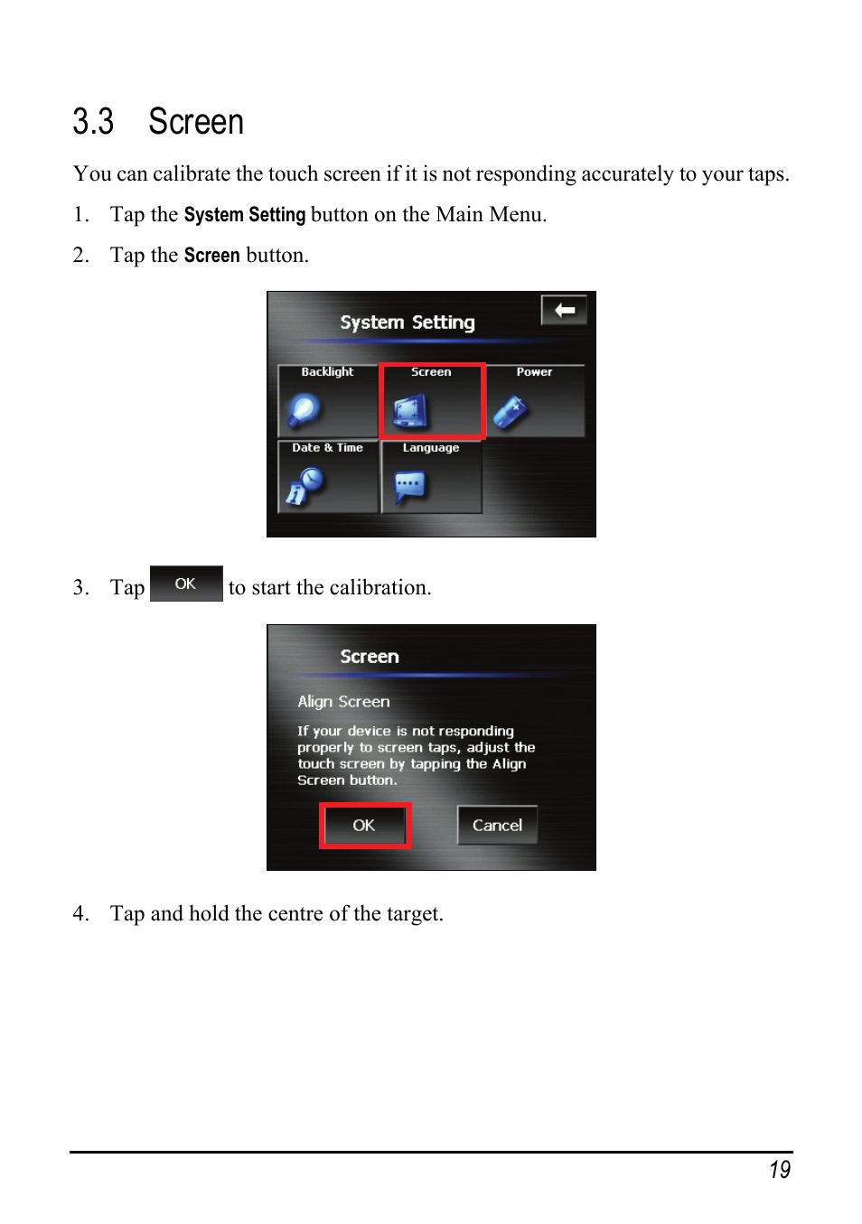 3 screen, Screen | Pioneer AVIC-S2 User Manual | Page 25 / 45