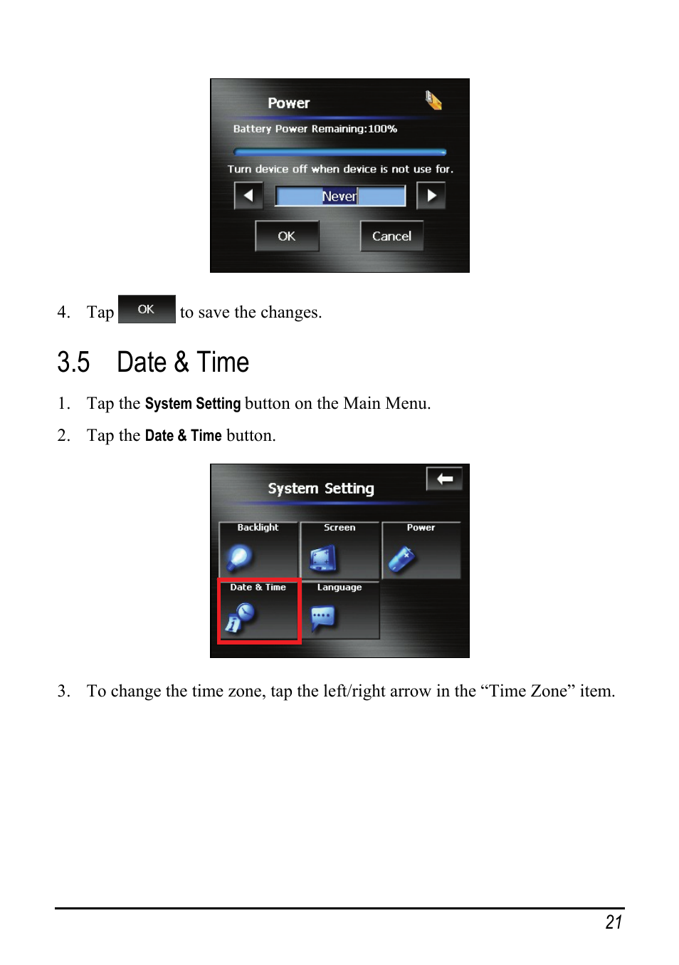 5 date & time, Date & time | Pioneer AVIC-S2 User Manual | Page 27 / 45