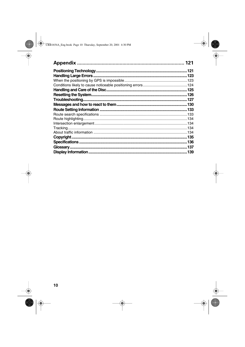 Appendix | Pioneer AVIC-75DV User Manual | Page 12 / 148