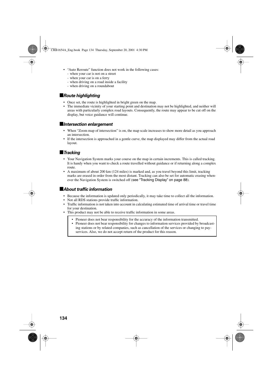Pioneer AVIC-75DV User Manual | Page 136 / 148