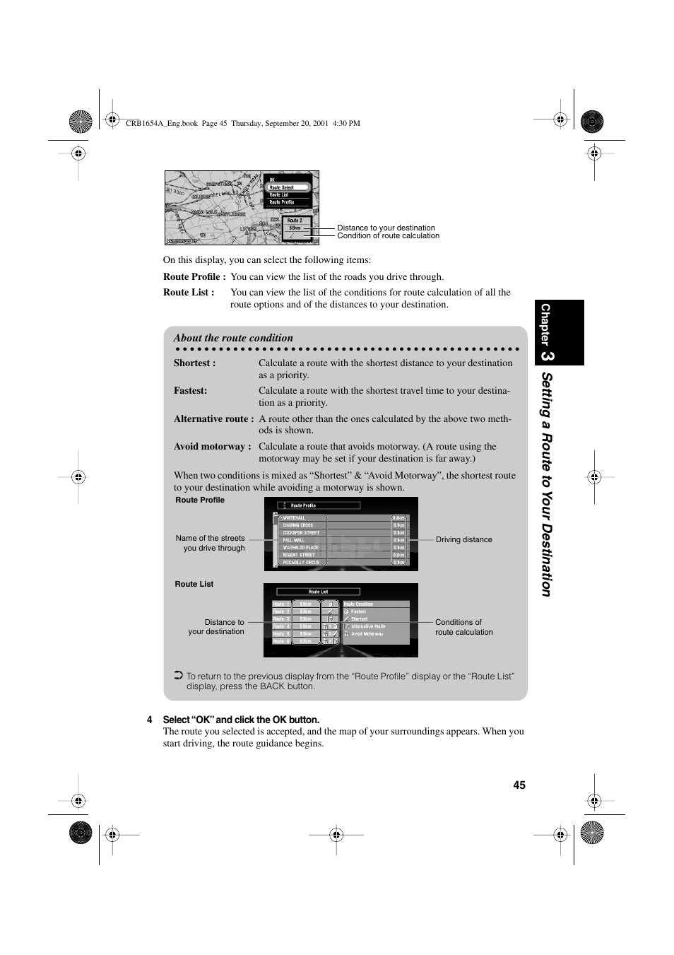 Setting a route to y our destination | Pioneer AVIC-75DV User Manual | Page 47 / 148