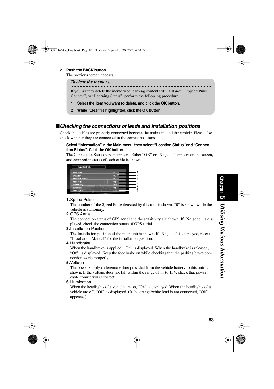 Utilising v arious inf ormation | Pioneer AVIC-75DV User Manual | Page 85 / 148