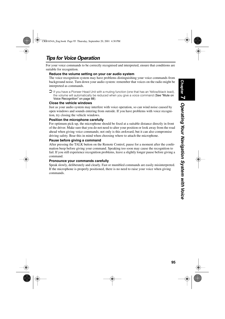Tips for voice operation | Pioneer AVIC-75DV User Manual | Page 97 / 148