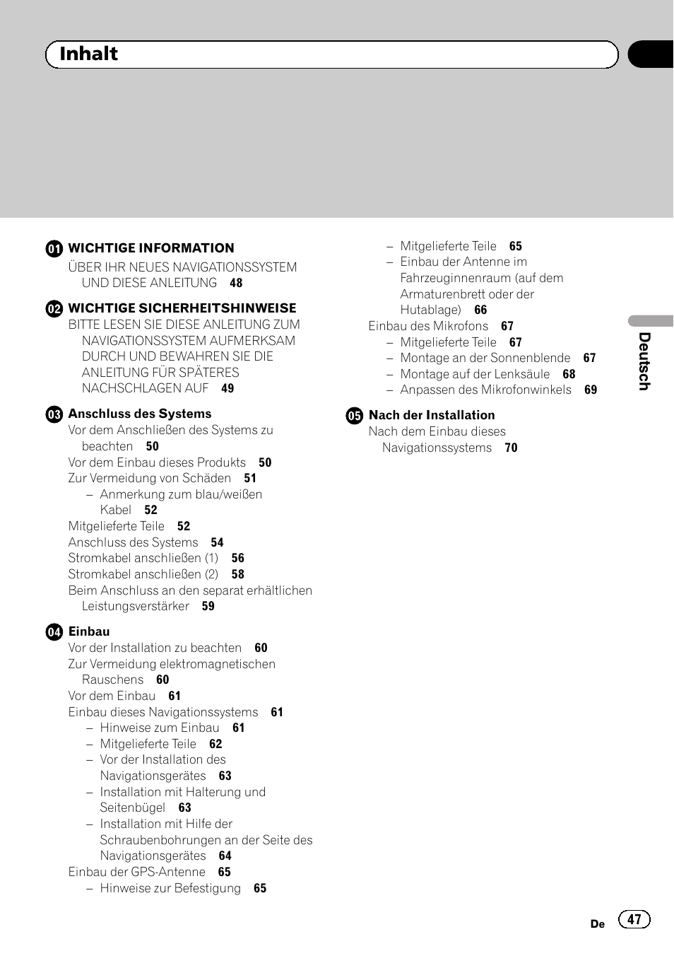 Pioneer AVIC-F320BT User Manual | Page 47 / 144