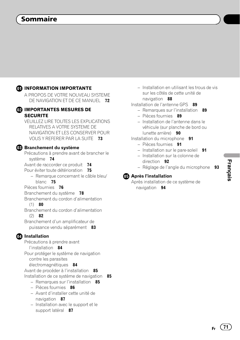 Pioneer AVIC-F320BT User Manual | Page 71 / 144