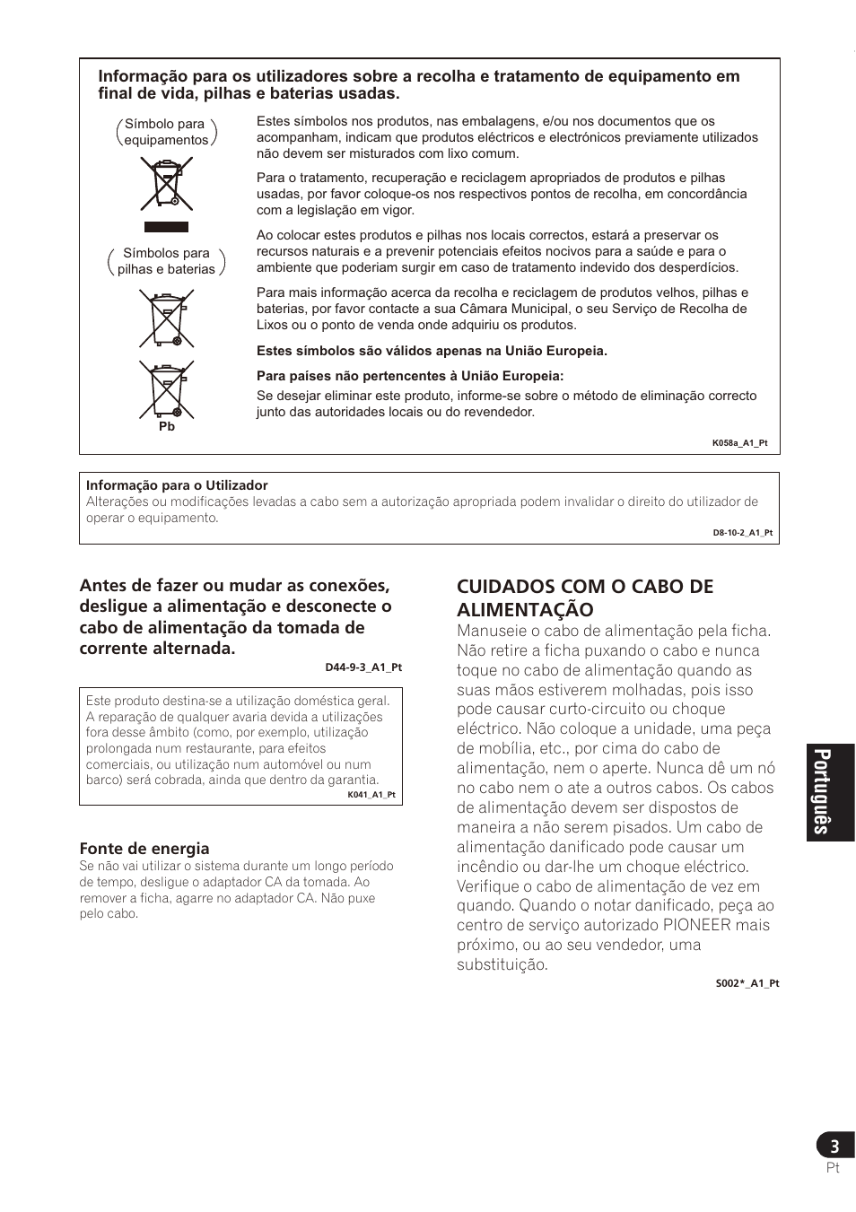 Pioneer SE-DRF41M User Manual | Page 55 / 136