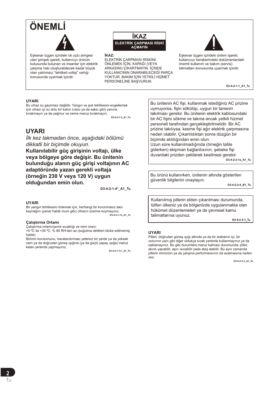 G1(0/ø | Pioneer SE-DRF41M User Manual | Page 78 / 136