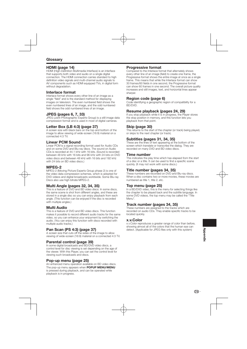 Pioneer BDP-120 User Manual | Page 416 / 427