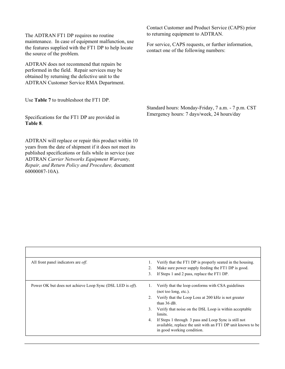 ADTRAN DE-4E User Manual | Page 14 / 19