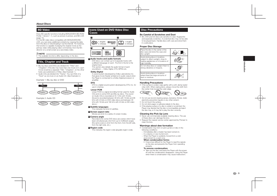 Pioneer BDP-430 User Manual | Page 5 / 32