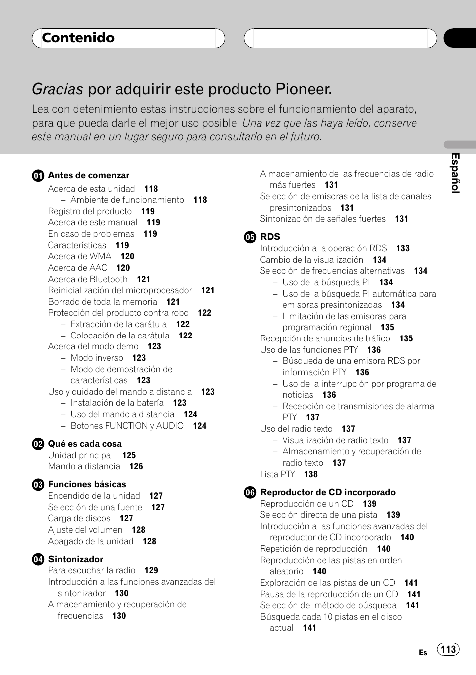 Pioneer DEH-P9800BT User Manual | Page 113 / 233