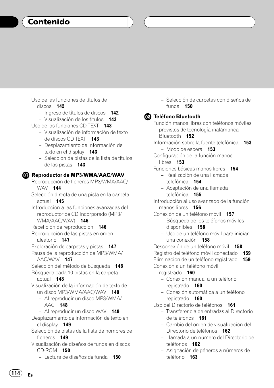 Pioneer DEH-P9800BT User Manual | Page 114 / 233