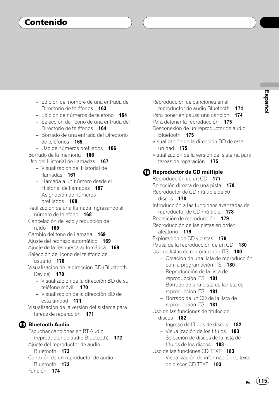 Pioneer DEH-P9800BT User Manual | Page 115 / 233