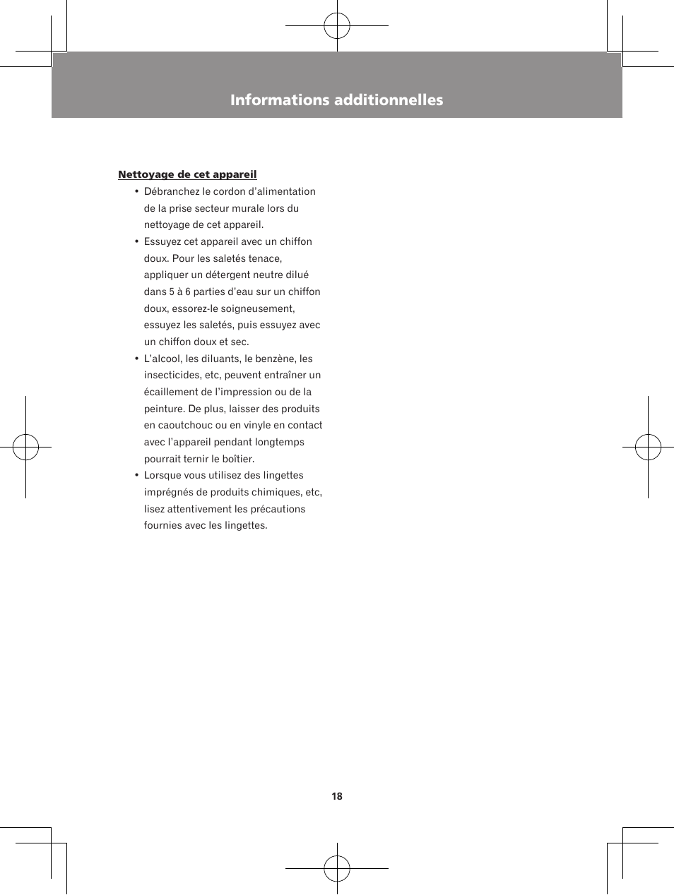 Informations additionnelles | Pioneer XW-BTS1-W User Manual | Page 38 / 60