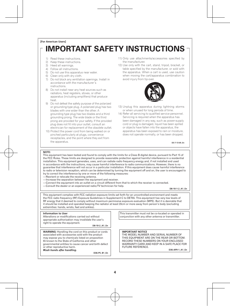 Pioneer XW-BTS1-W User Manual | Page 4 / 60