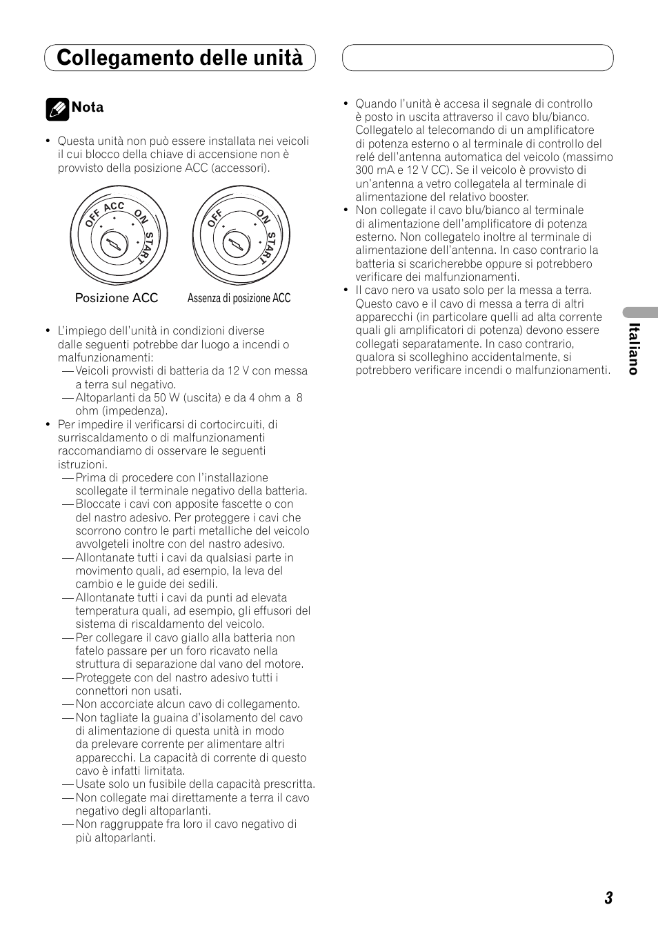 Collegamento delle unità | Pioneer MVH-8200BT User Manual | Page 19 / 64