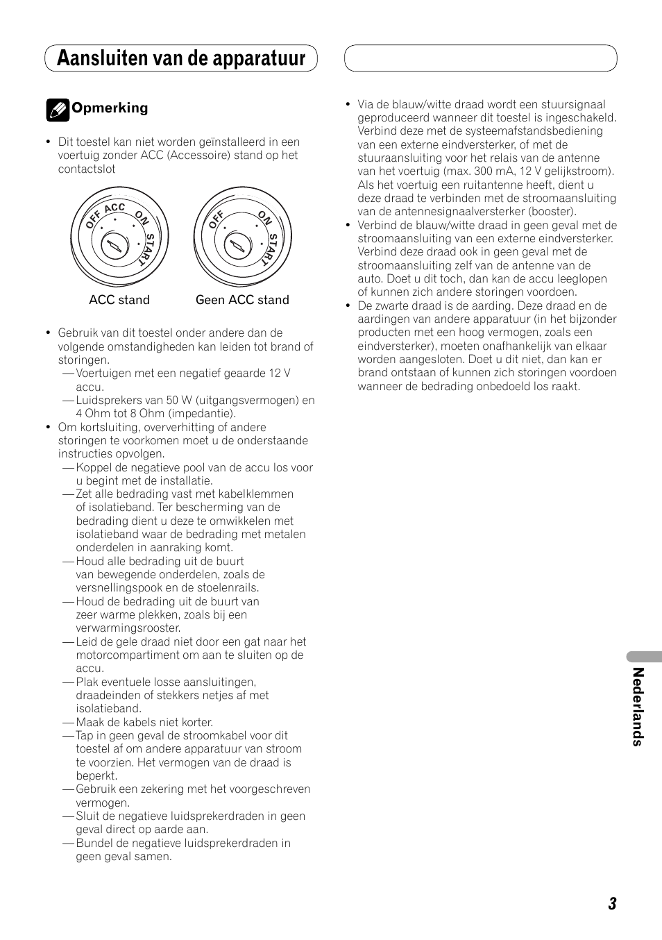 Aansluiten van de apparatuur | Pioneer MVH-8200BT User Manual | Page 43 / 64