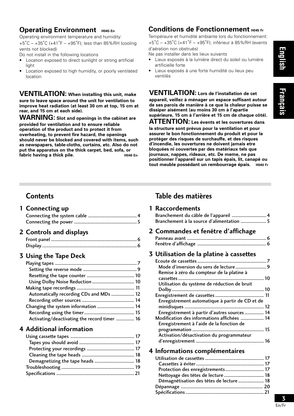 Pioneer CT-L11 User Manual | Page 3 / 84