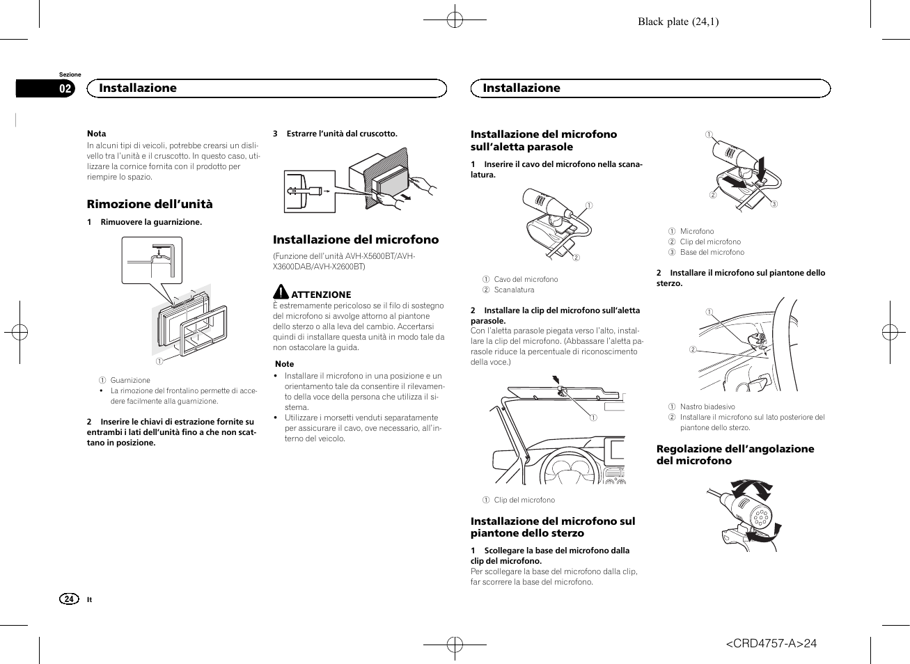 Pioneer AVH-X5600BT User Manual | Page 24 / 52