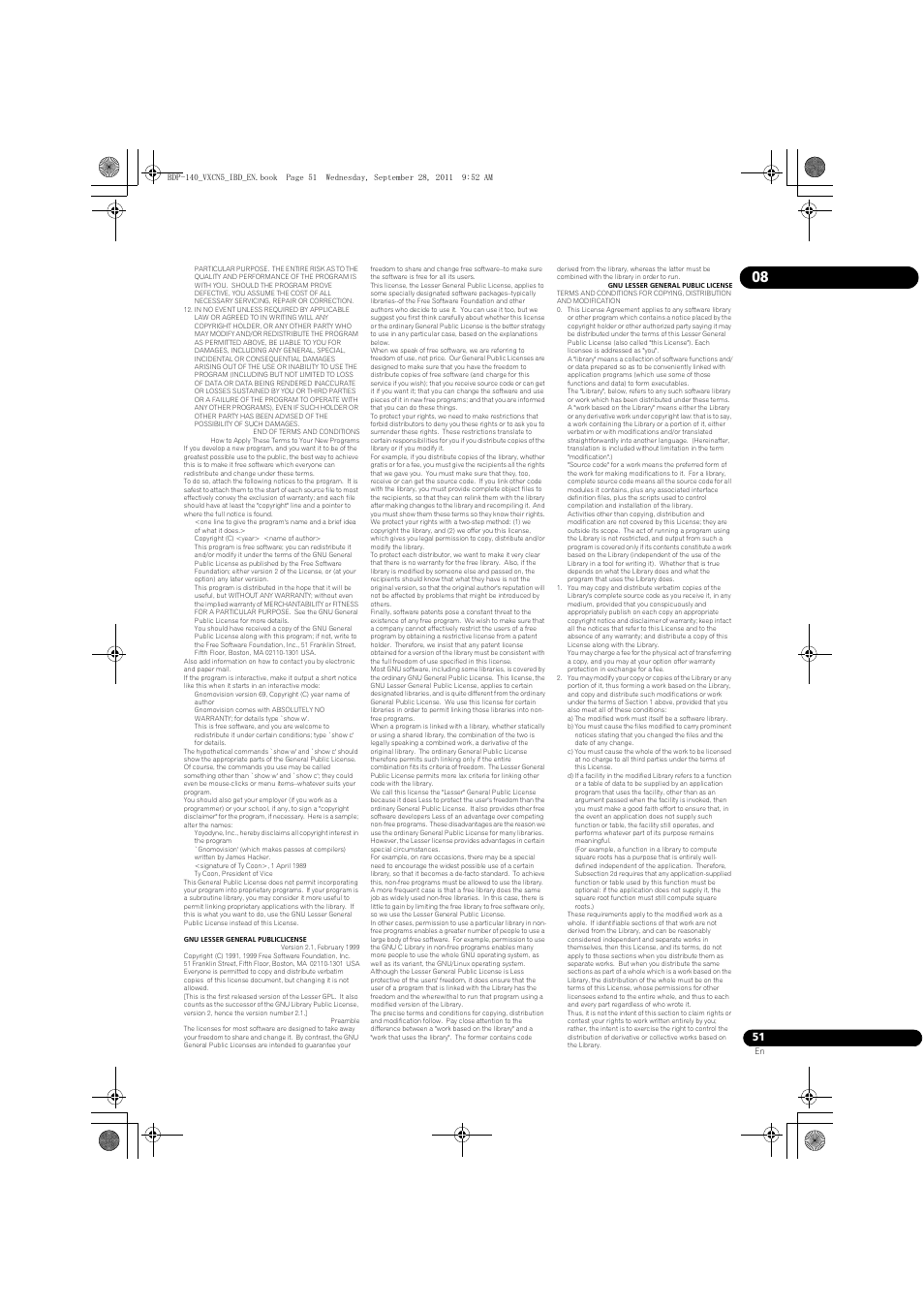 Pioneer BDP-LX55 User Manual | Page 51 / 64