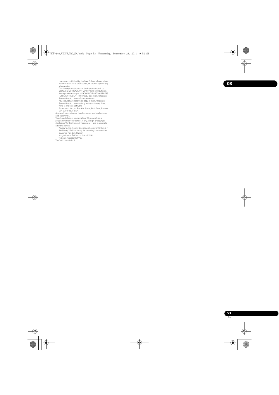 Pioneer BDP-LX55 User Manual | Page 53 / 64