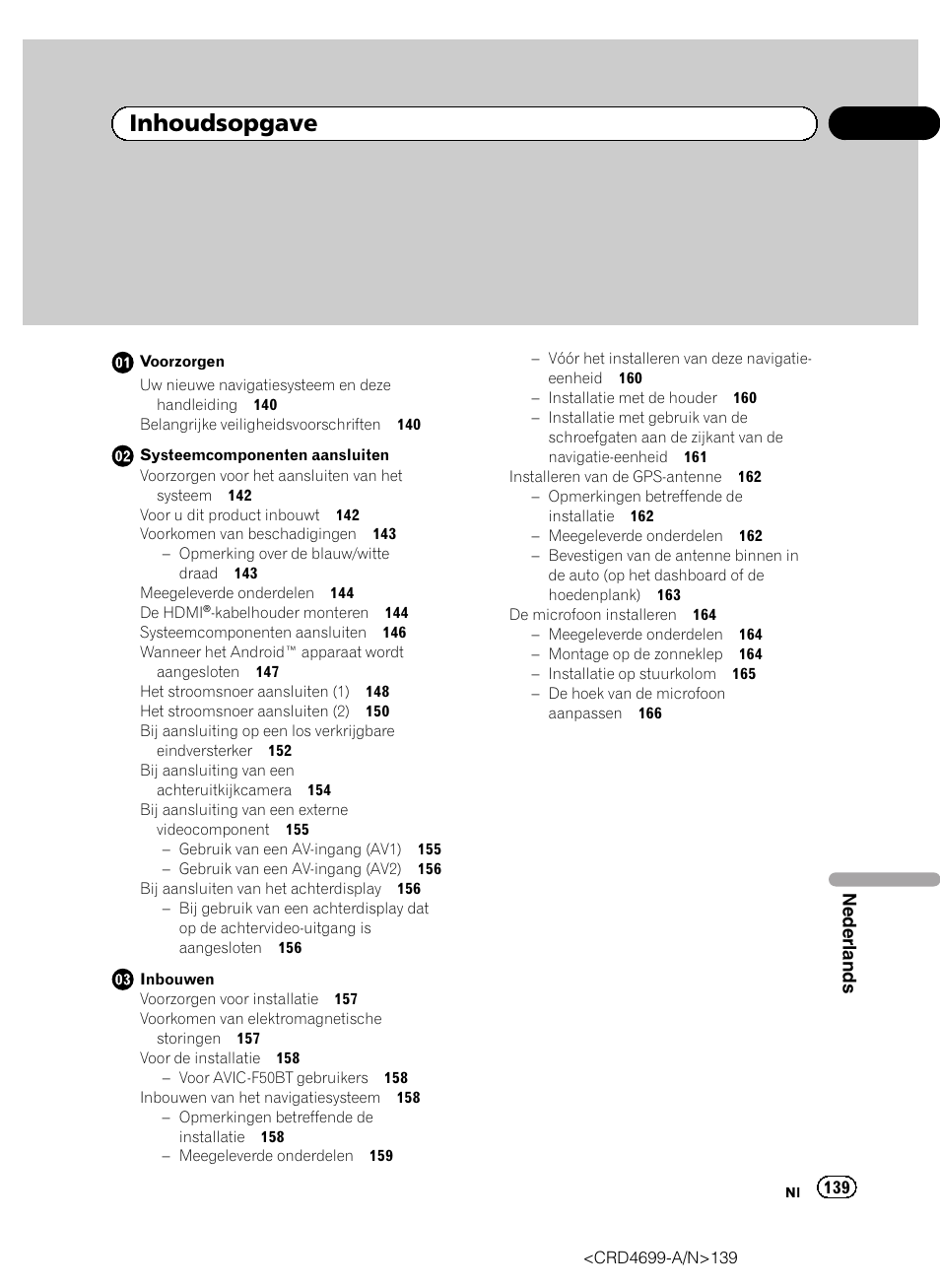 Pioneer AVIC-F50BT User Manual | Page 139 / 168