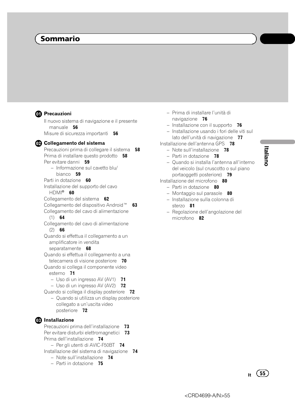 Pioneer AVIC-F50BT User Manual | Page 55 / 168