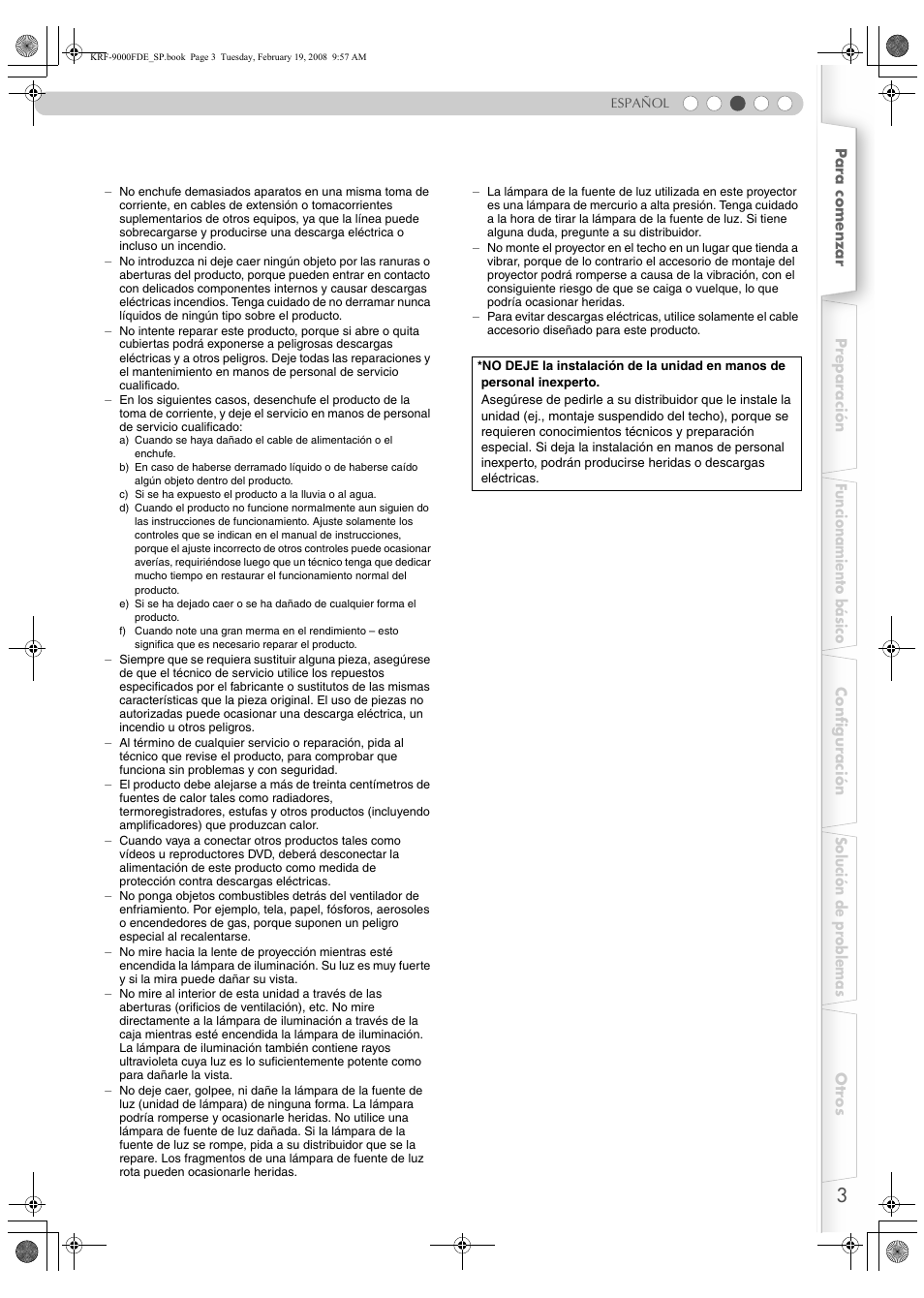 Pioneer KRF-9000FD User Manual | Page 107 / 259