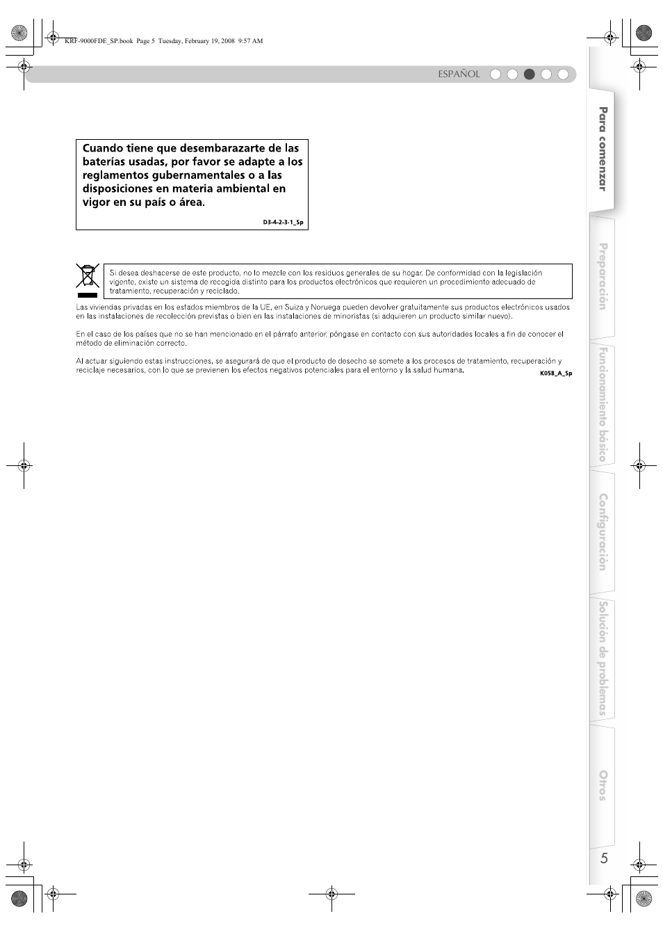 Pioneer KRF-9000FD User Manual | Page 109 / 259