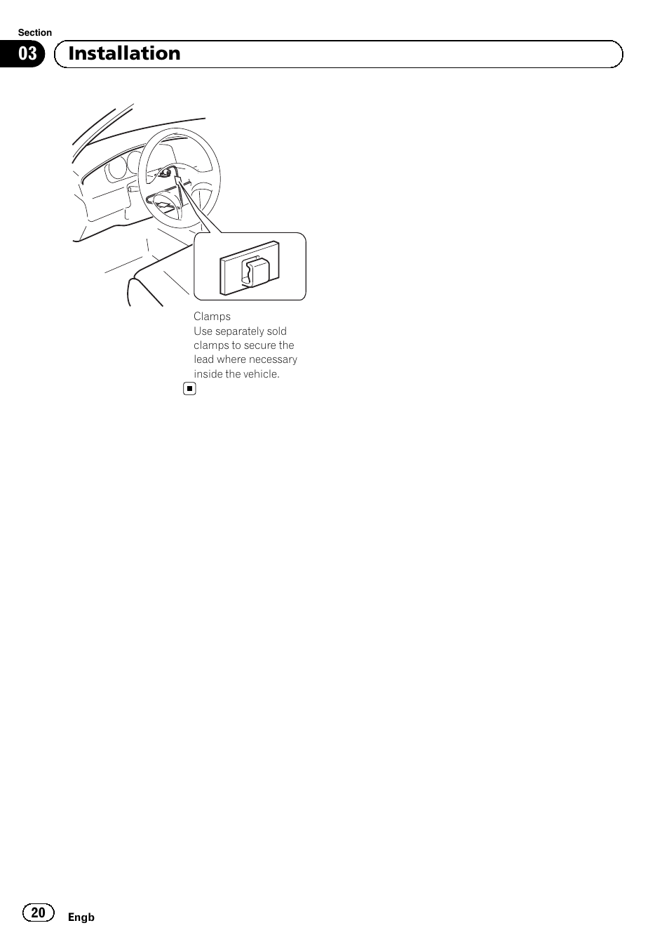 03 installation | Pioneer SPH-DA02 User Manual | Page 20 / 152