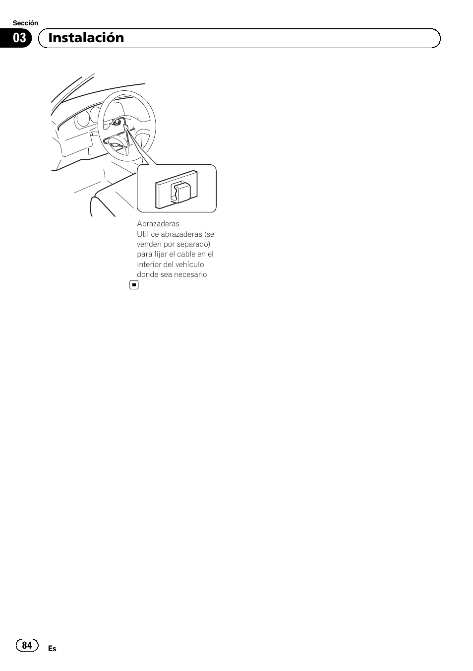 03 instalación | Pioneer SPH-DA02 User Manual | Page 84 / 152