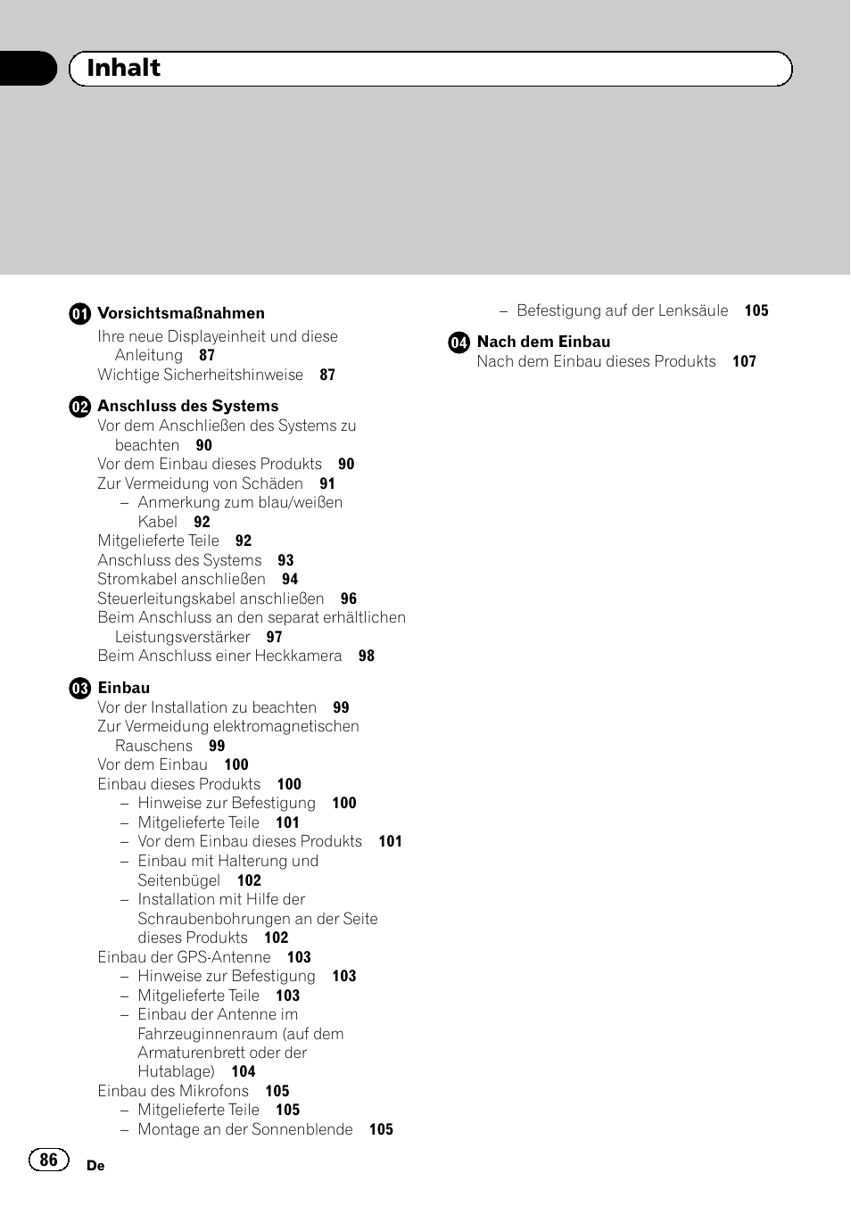 Pioneer SPH-DA02 User Manual | Page 86 / 152