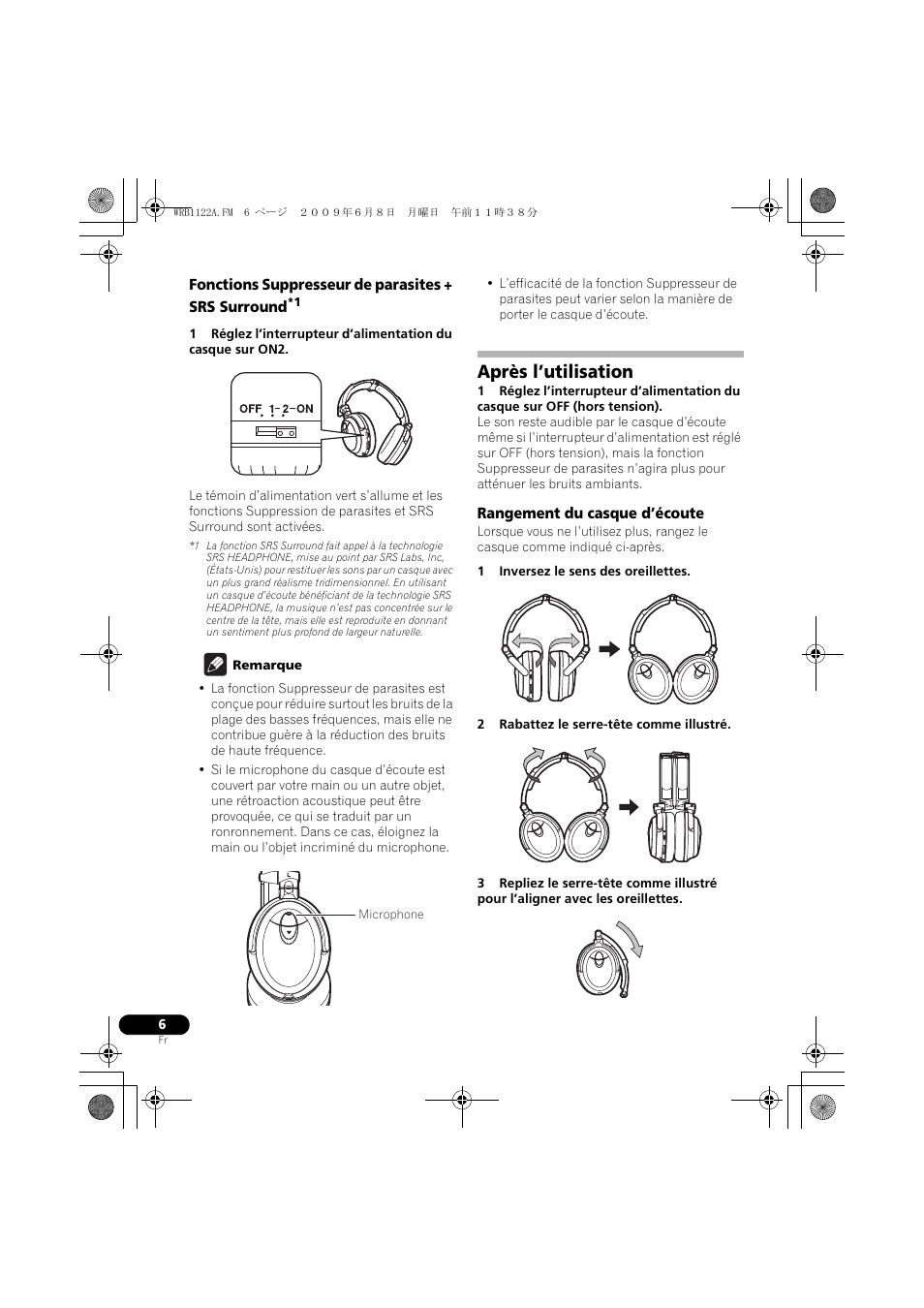 Après l’utilisation | Pioneer SE-NC70S User Manual | Page 14 / 132