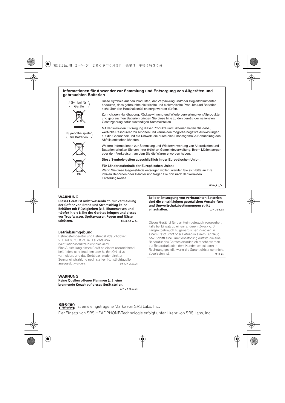 Pioneer SE-NC70S User Manual | Page 18 / 132
