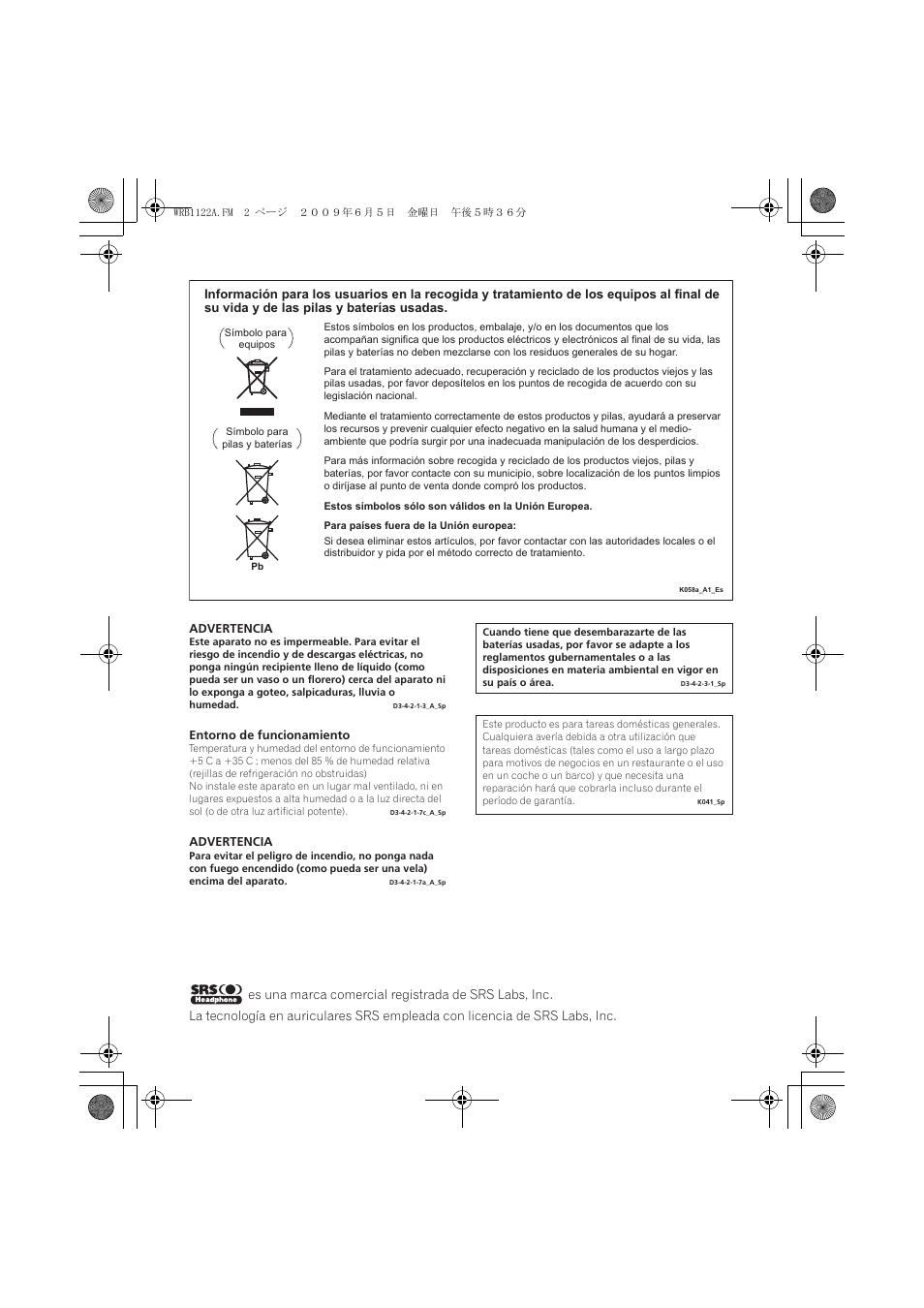 Pioneer SE-NC70S User Manual | Page 34 / 132