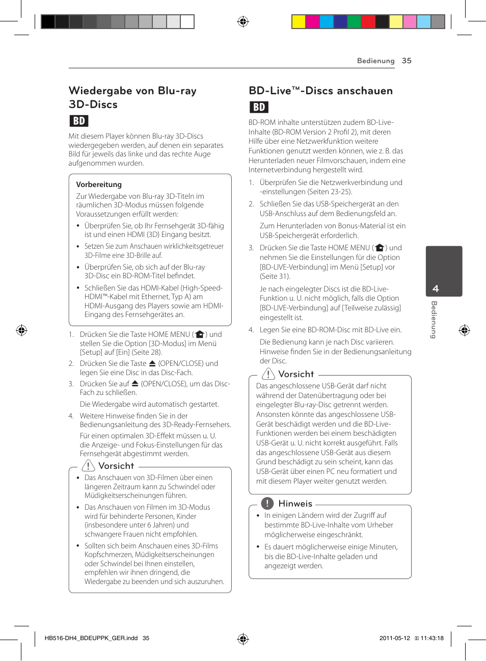Wiedergabe von blu-ray 3d-discs e, Bd-live™-discs anschauen e | Pioneer BCS-FS111 User Manual | Page 161 / 376