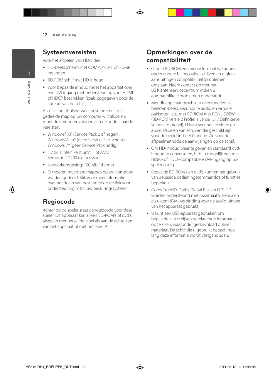 Systeemvereisten, Regiocode, Opmerkingen over de compatibiliteit | Pioneer BCS-FS111 User Manual | Page 318 / 376