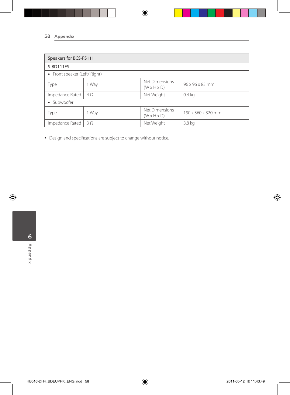 Pioneer BCS-FS111 User Manual | Page 58 / 376