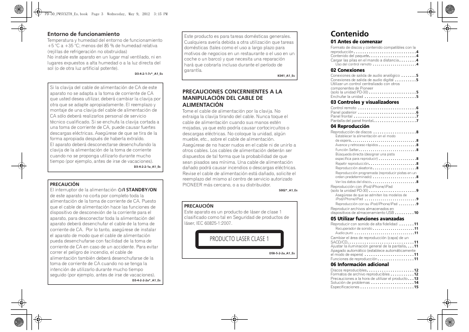 Pioneer PD-10-K User Manual | Page 73 / 100