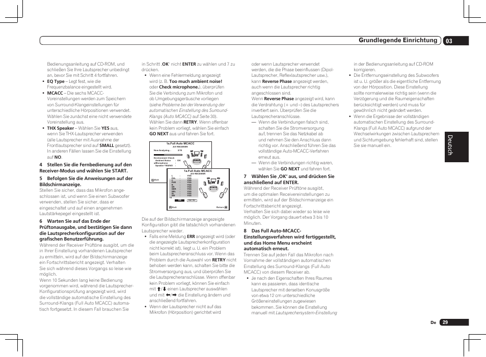 03 grundlegende einrichtung | Pioneer SC-LX75 User Manual | Page 95 / 104