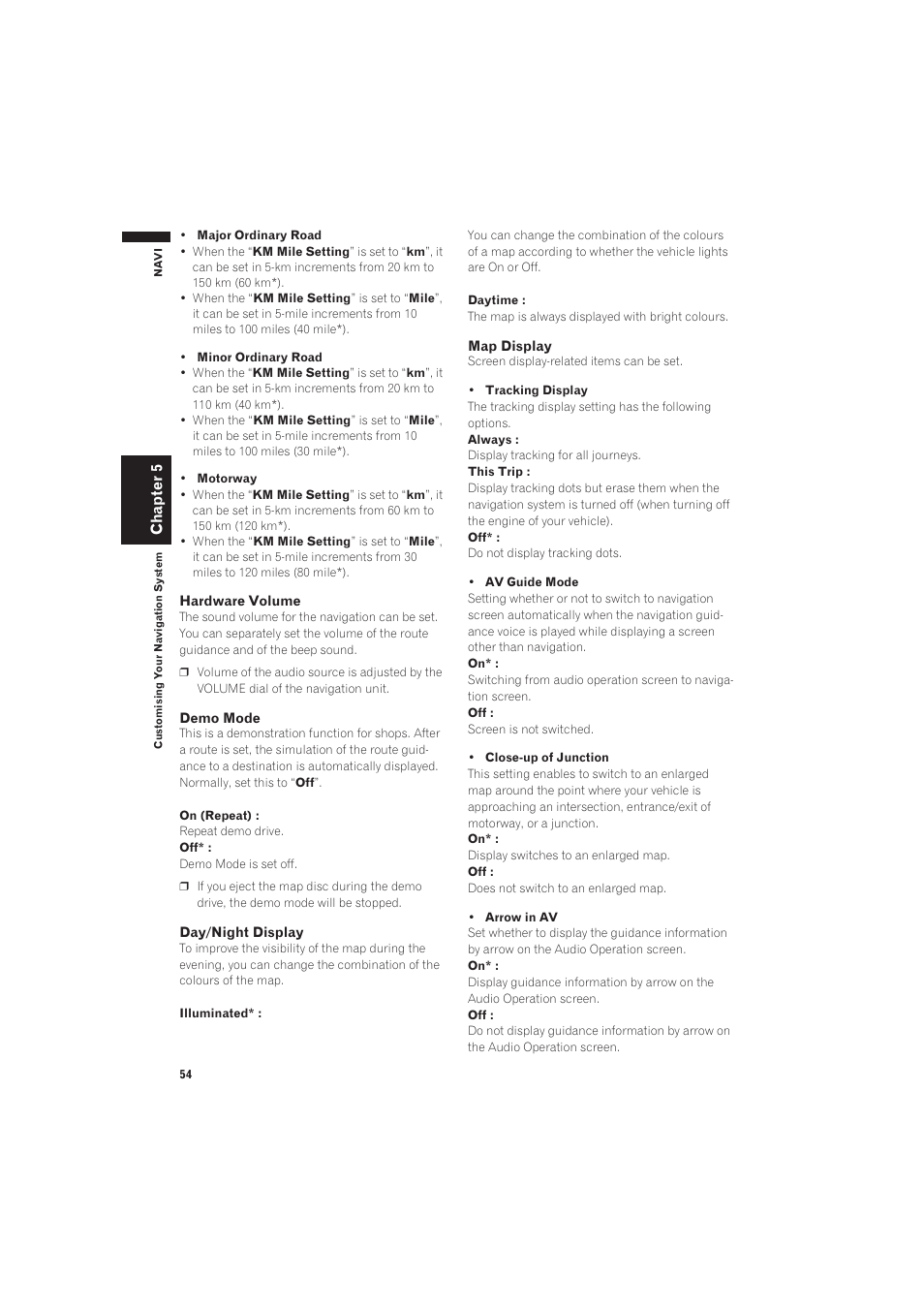 Chapter 5 | Pioneer AVIC-X1 User Manual | Page 56 / 125
