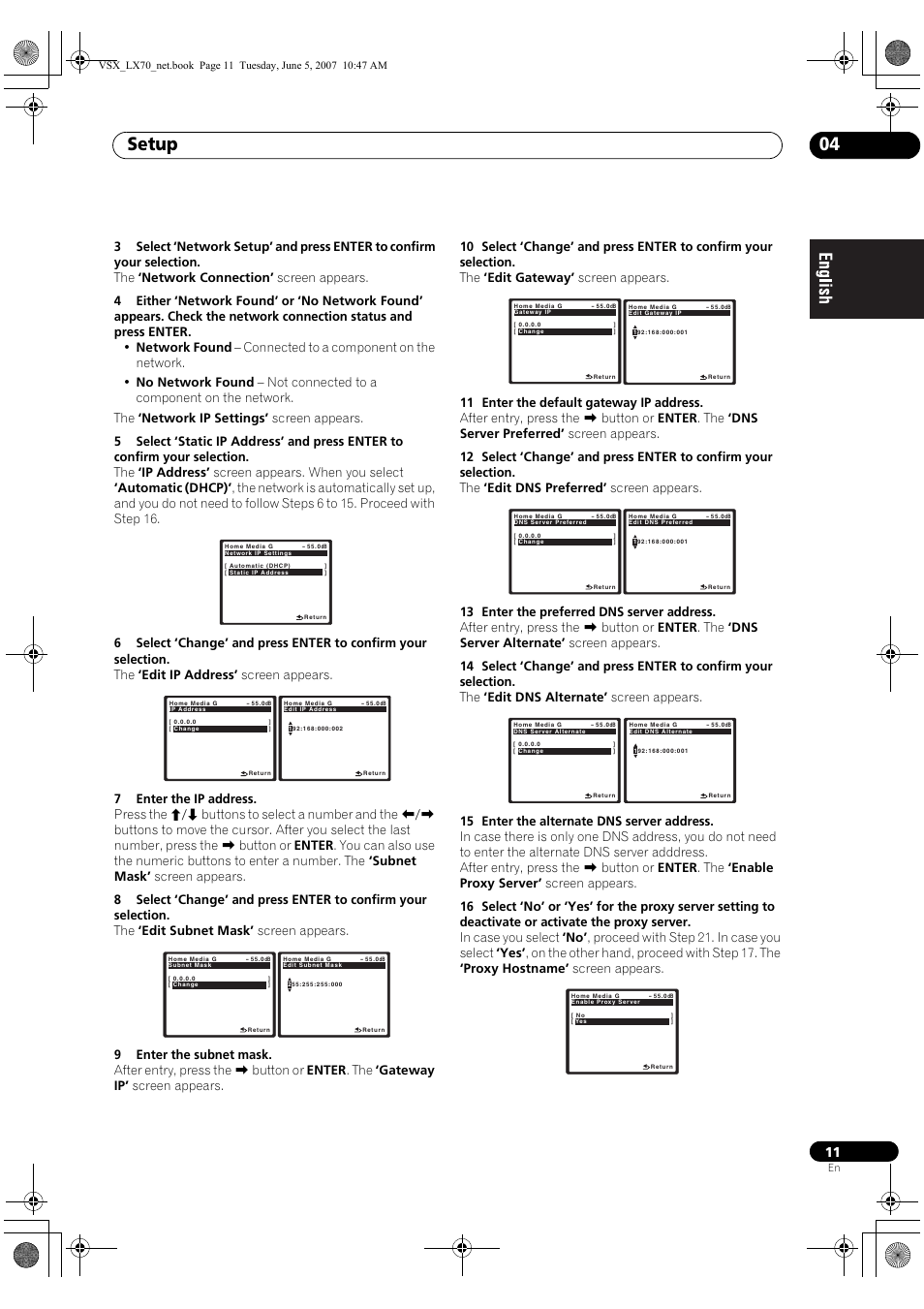 Setup 04 | Pioneer VSX-LX70 User Manual | Page 11 / 114