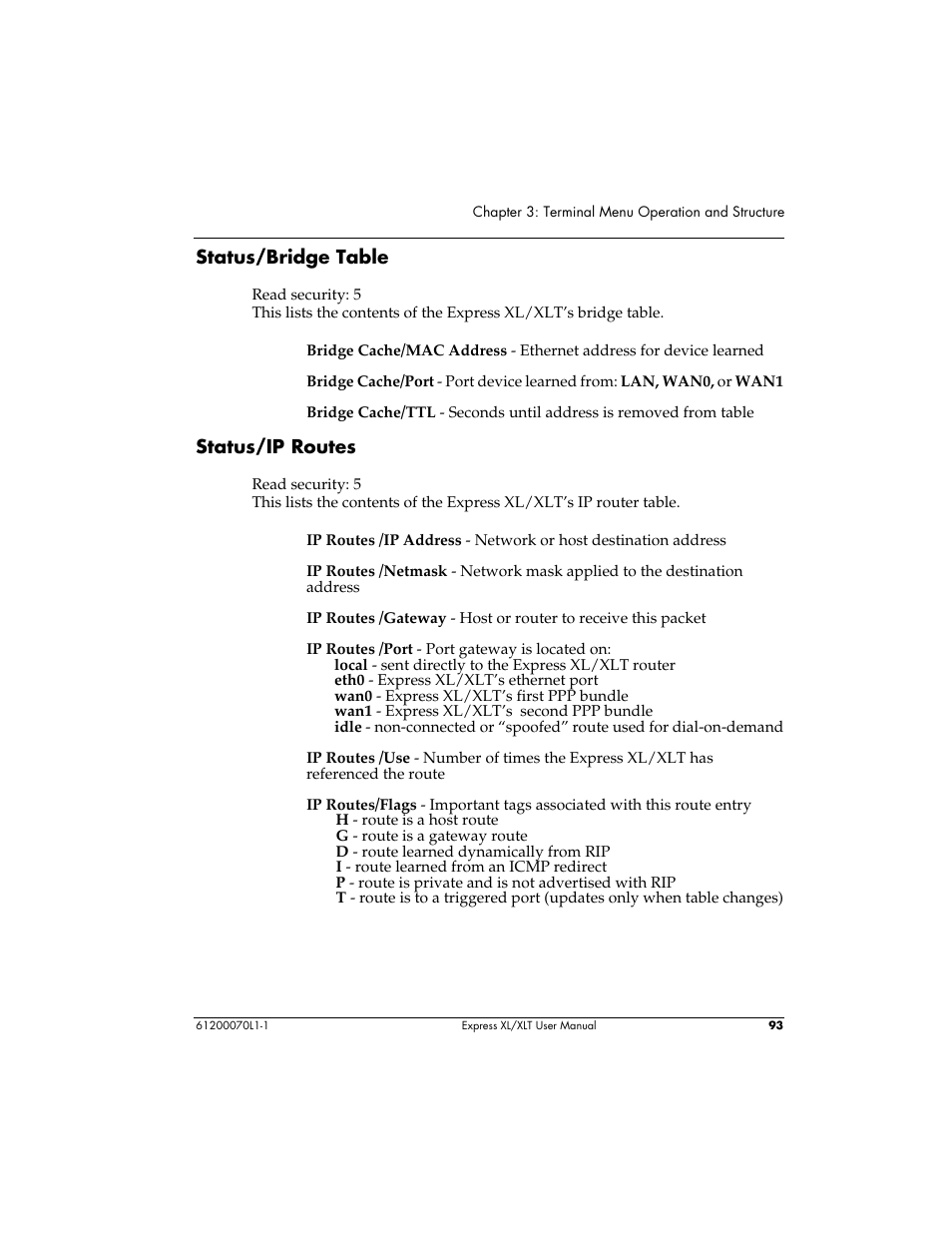 ADTRAN Express XLT User Manual | Page 109 / 187