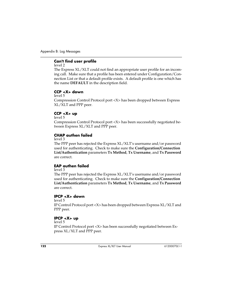 ADTRAN Express XLT User Manual | Page 138 / 187