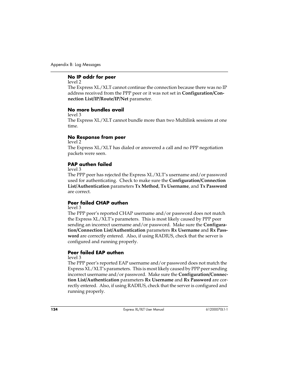 ADTRAN Express XLT User Manual | Page 140 / 187