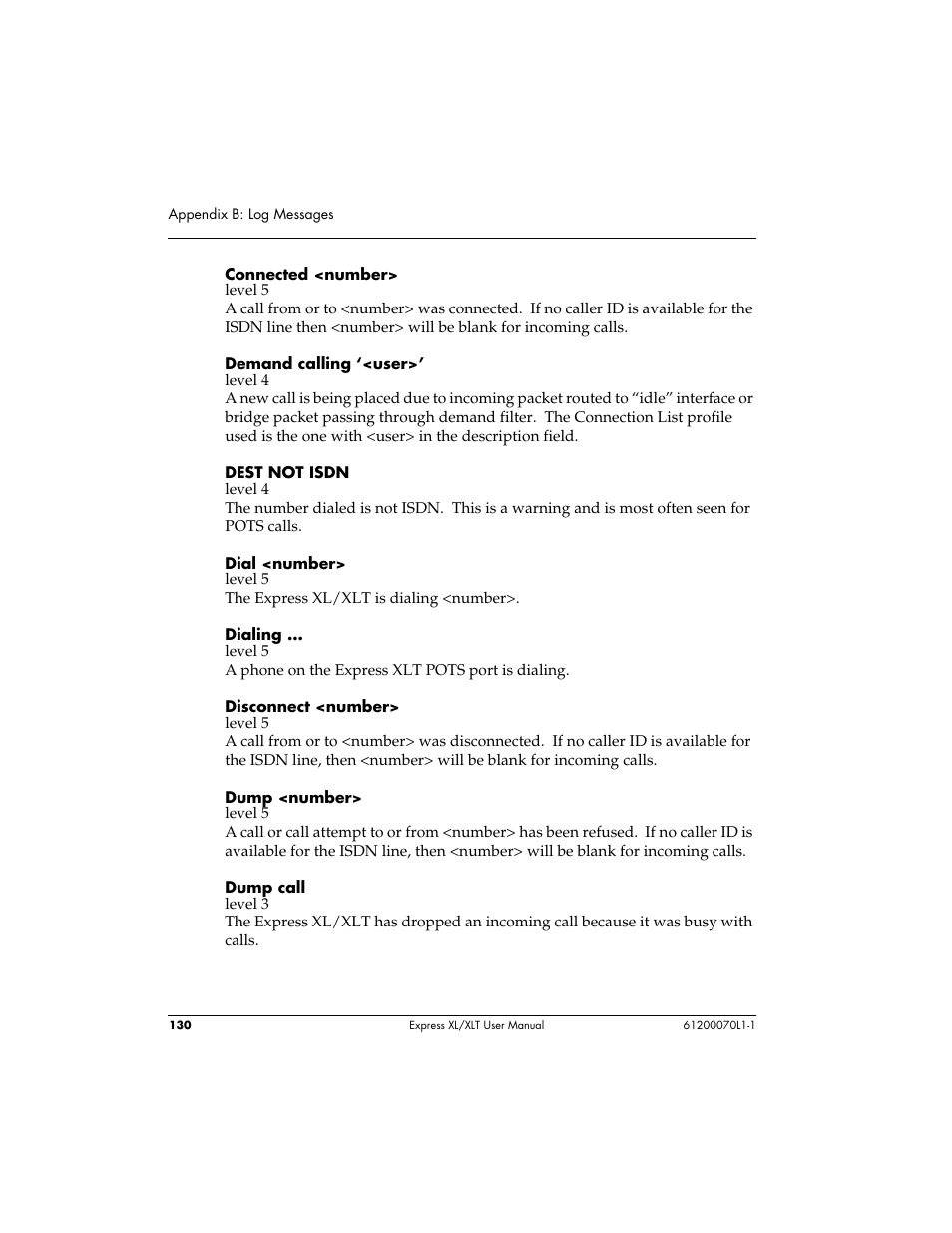 ADTRAN Express XLT User Manual | Page 146 / 187