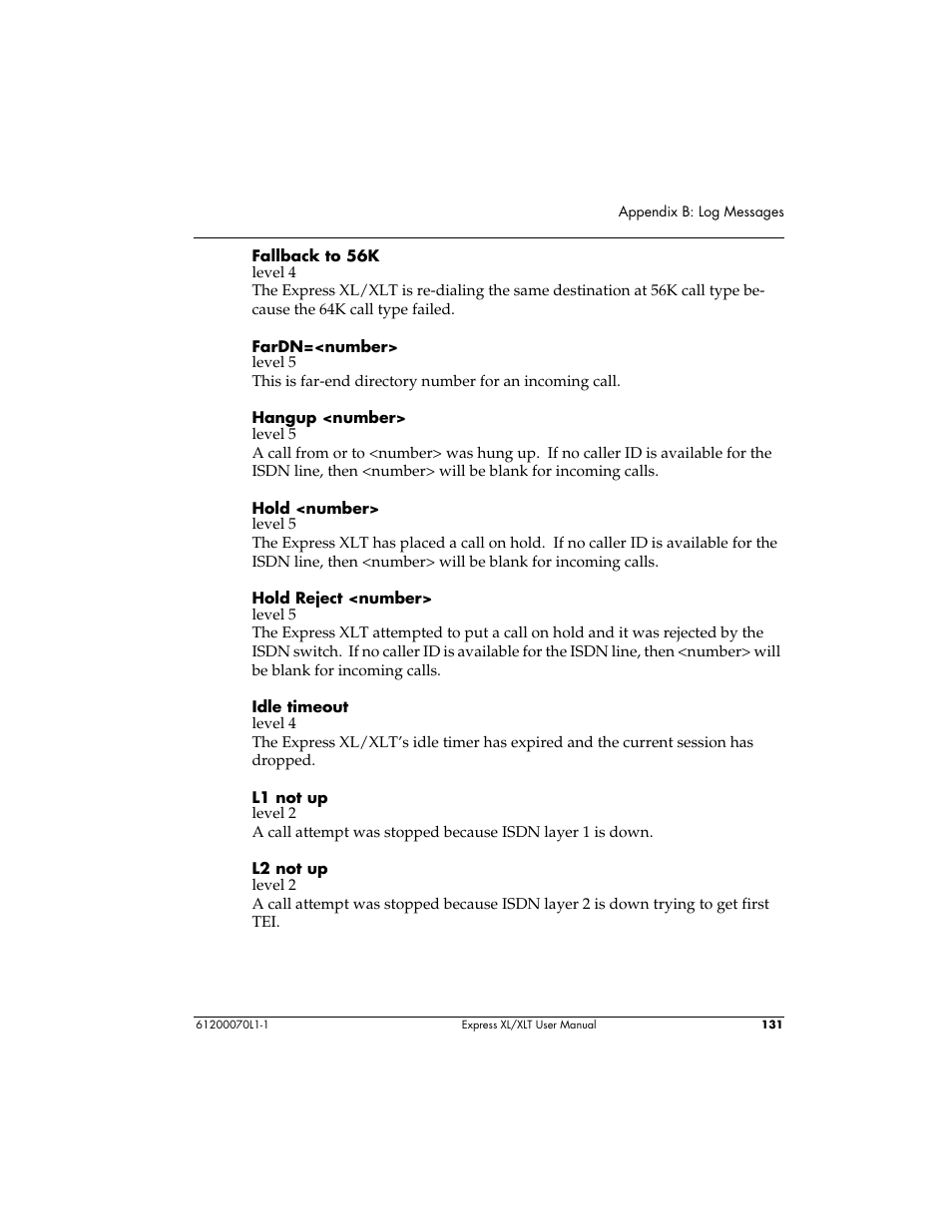 ADTRAN Express XLT User Manual | Page 147 / 187