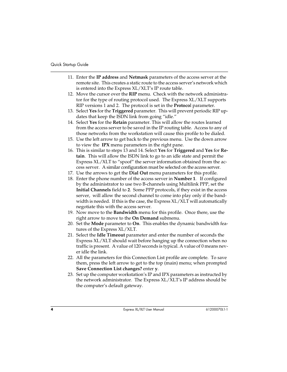 ADTRAN Express XLT User Manual | Page 20 / 187